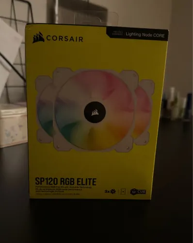 Kit 3 Cooler Corsair SP120 RGB ELITE (Branco)