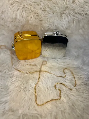 Bolsa mini bag espelhado