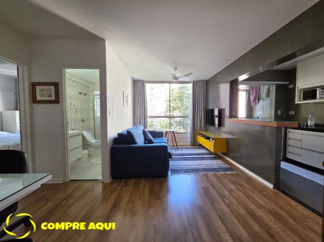 Consolação | 47 m² | 1 Dormitorio | 1 Vaga | Reformado | Próx. ao Mackenzie