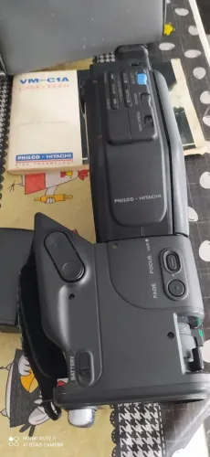 Filmadora VHS -C Philco Hitachi vm-c1a