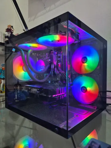 PC Gamer Completo | i3 8100 + RX 580 8GB + 16GB RAM e SSD | Pronto para jogar