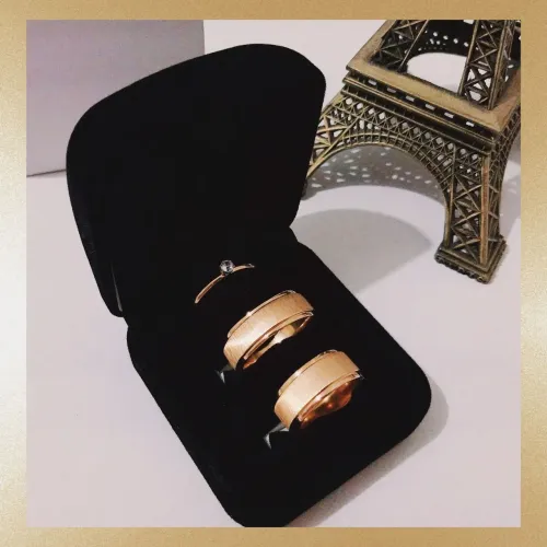 Lindas Alianças Tungstênio Escovadas 8mm Ouro18K Banho + Solitário. Casamento - Promoção!