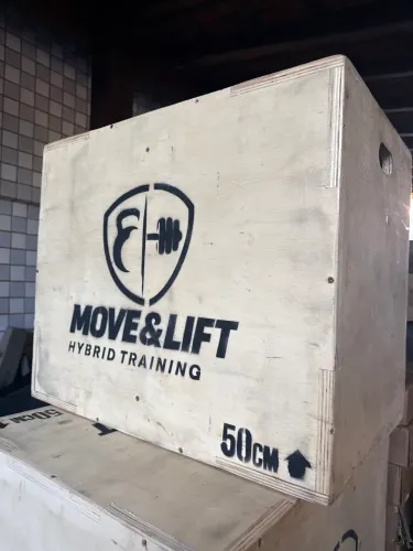 Caixote de crossfit caixa