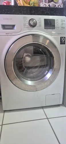 Lava e Seca Samsung 8,5kg Eco Bubble (Modelo WD856) - P/ Retirada de Peças ou conserto