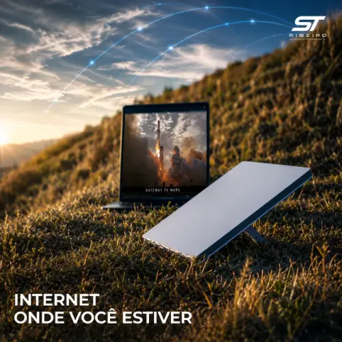 PROMOÇÃO Antena Starlink Mini, Internet Via Satélite de Alta Velocidade, Portátil