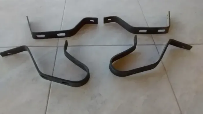 Antigo Jogo De Suporte Dos Para-choques Do Dkw Belcar Rio 65 (Usado)
