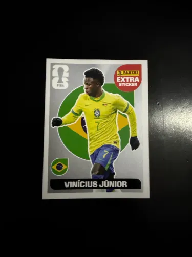 Figurinha legend do Vini jr Prata 
