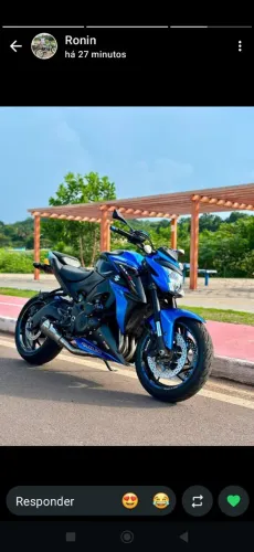 GSX S1000 VENDENDO BARATO, QUASE 10 K ABAIXO DA TABELA,CHAMA NO WHATSAPP *52