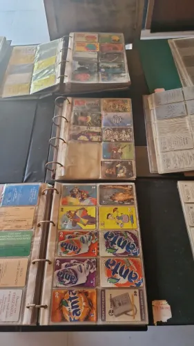 Coleção de cartões 