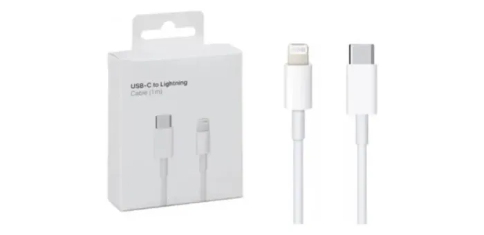 Cabo Carregador Lightning/Tipo C IPHONE - ORIGINAL - Apple 1 Metro-NOVO - GARANTIA: 1 ANO