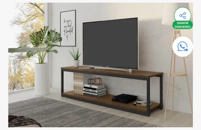 Rack Estilo Industrial Para Tv