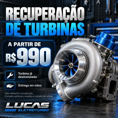 RECUPERAÇÃO DE TURBINAS A PARTIR DE R$ 990