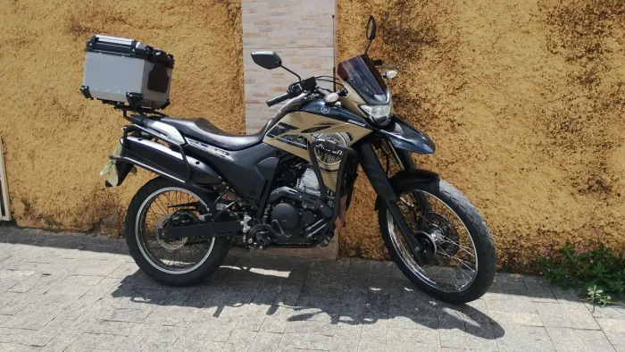 Lander de garagem.