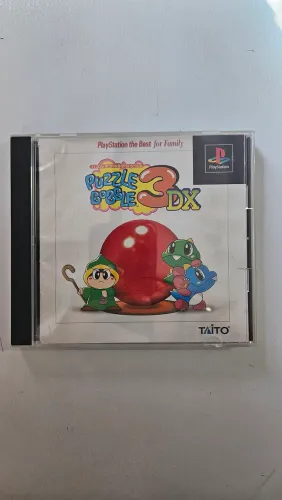 Puzzle Bobble 3dx Ps1 original japonês Playstation usado