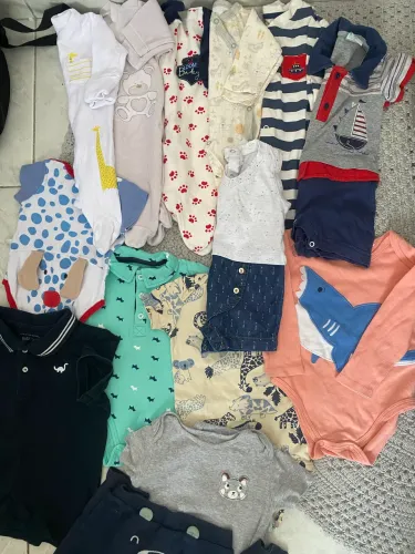 Lote bebê menino - RN a +18 meses.