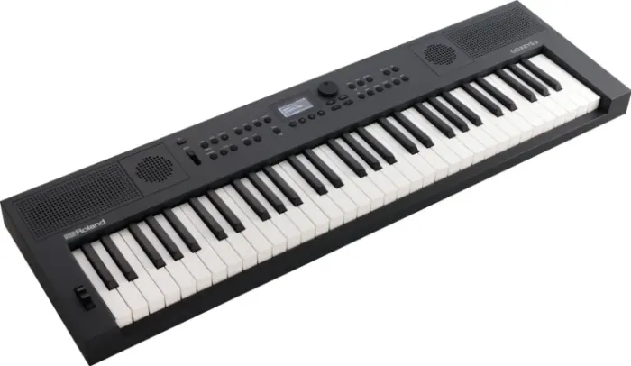 Teclado Roland GO Keys 5 Grafite com 61 Teclas