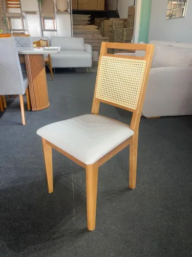 Mesa de Jantar 90x90 4 Lagares com cadeiras Fenix pronta Entrega