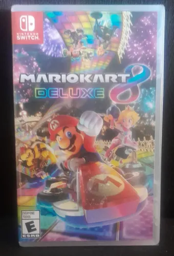 Mario Kart 8 Deluxe Nintendo Switch Jogo Físico Novo Lacrado