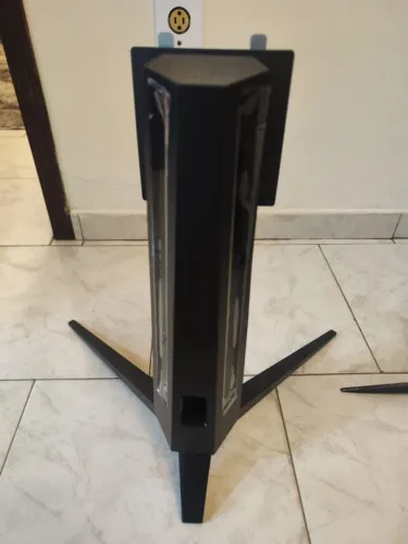 Base Suporte de Monitor Seminovo Pé Tripé Preto