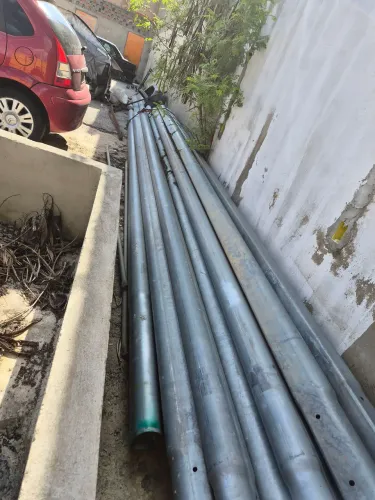 Estrutura de cobertura para 300mts