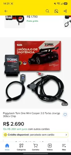 Kit Piggyback Stage 1 MINI cooper JCW 306 CV