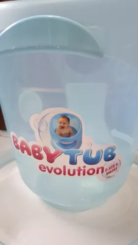 Banheira Ofuro Bebê Evolution Babytub Azul