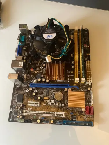 Placa Mãe p5kpl-am se 775/DDR2