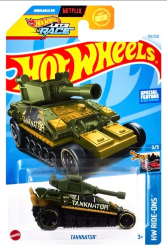 Hot Wheels - Raro - Tanknator