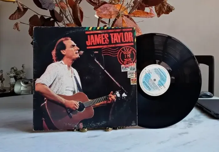 LP Vinil / James Taylor / Live in Rio, 1986
