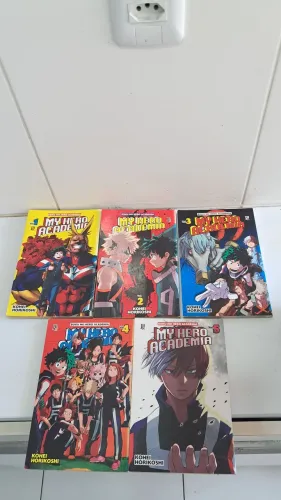 My Hero Academia vol 1-5 BNHA