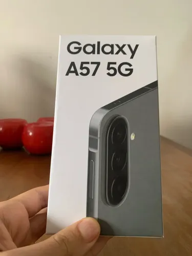 Samsung Galaxy A57 5G 128GB - Cinza Grafite (Novo / Lacrado na Caixa)