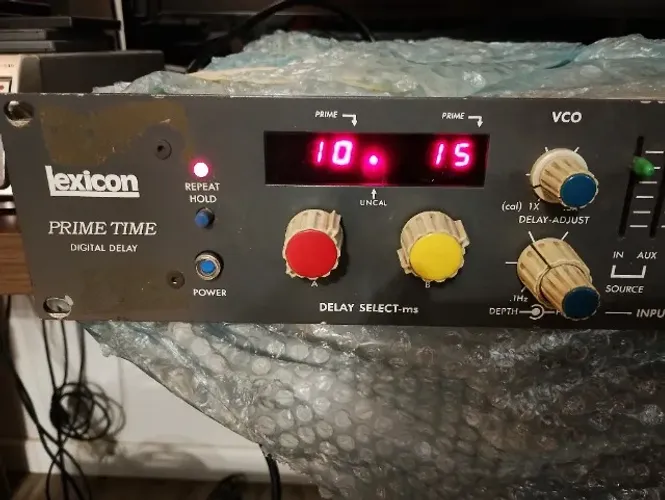 Lexicon Prime Time Model 93 - Raro Delay Digital Vintage de Estúdio (Anos 70/80)