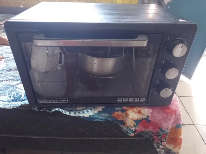 Forno elétrico usado funcionando perfeitamente $150