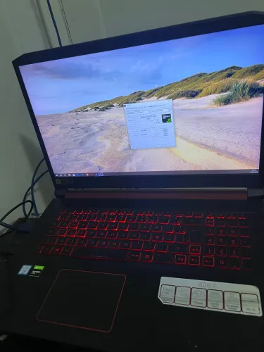 Notebook Acer nitro 5 GTX 1650 24gb RAM