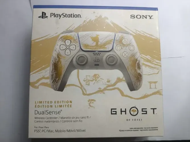 Controle Dualsense PS5 Edição Ghost of Yotei