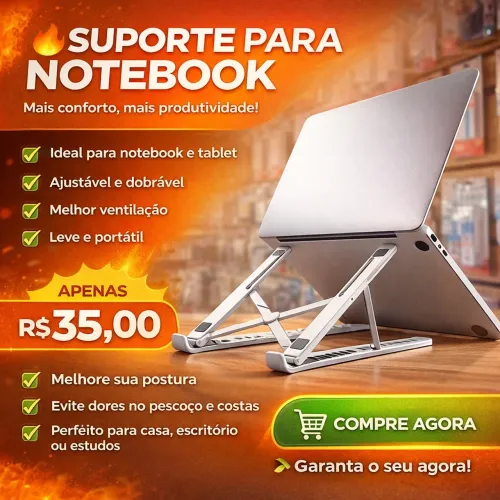 Suporte para notebook 
