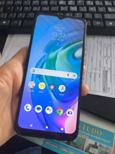 Moto g10 sem gaveta do chip