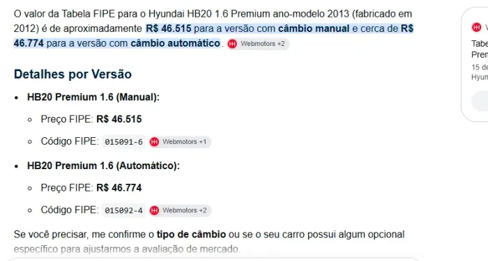 Hyundai HB20 Premium 1.6 Flex 16V Mec. 2013