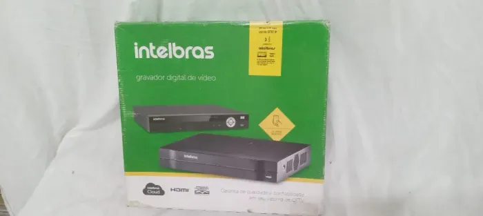 DVR INTELBRAS MHDX 1004 com HD 1TB PURPLE - Funcionando