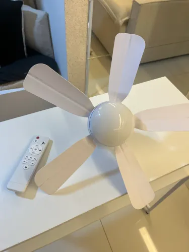 Ventilador de Teto Mayler 80W c/ LED e Controle Remoto - Bivolt