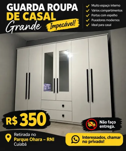 Guarda roupa casal