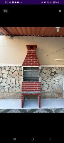 Churrasqueira pré moldado 750