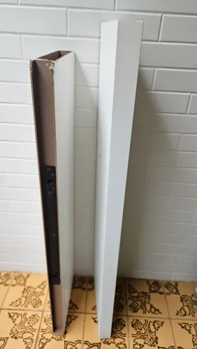 2 Prateleiras suporte invisível leroy merlin