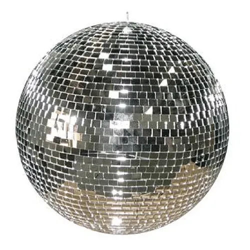 Globo Espelhado de 30cm com motor