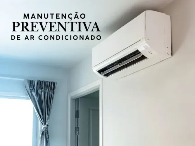 Manutenção preventiva em ar condicionado 