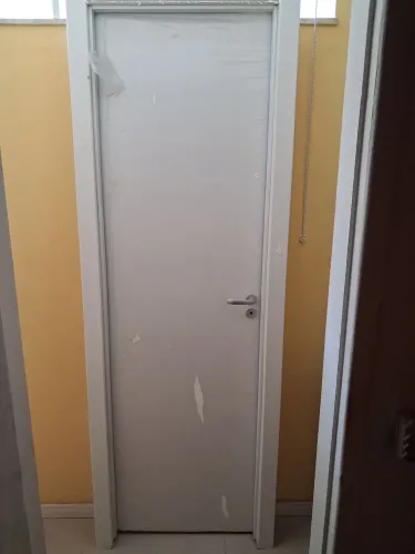 Porta laqueada branca