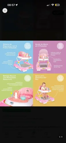 Andador infantil