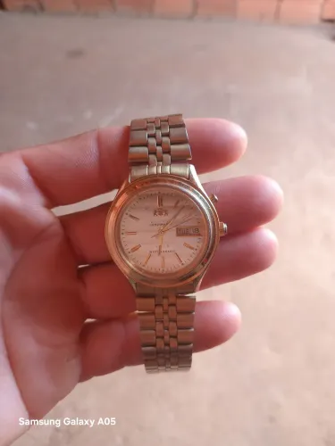 Vende se relógio stainless steel orient automatico original pra coleção 800$