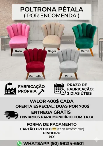 Poltrona Direito Fábrica *