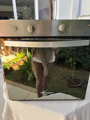 Forno de embutir Brastemp a gás